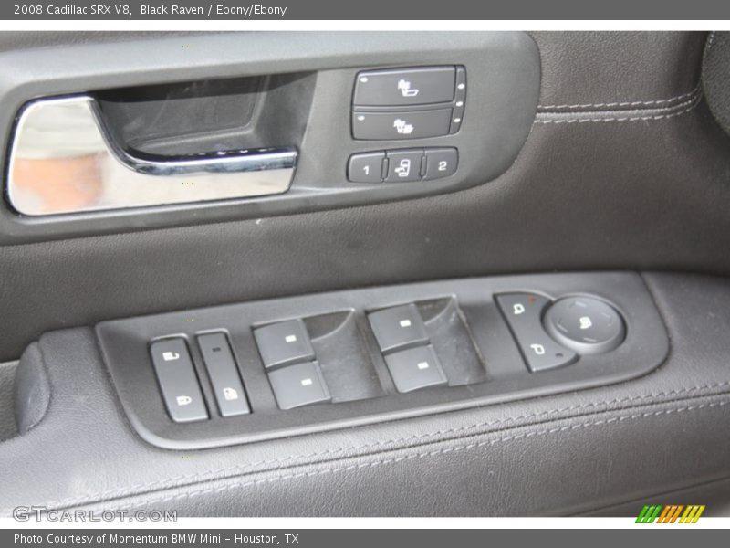 Black Raven / Ebony/Ebony 2008 Cadillac SRX V8