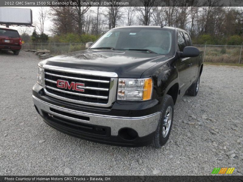 Onyx Black / Dark Titanium 2012 GMC Sierra 1500 SL Extended Cab