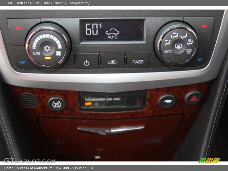 Black Raven / Ebony/Ebony 2008 Cadillac SRX V8