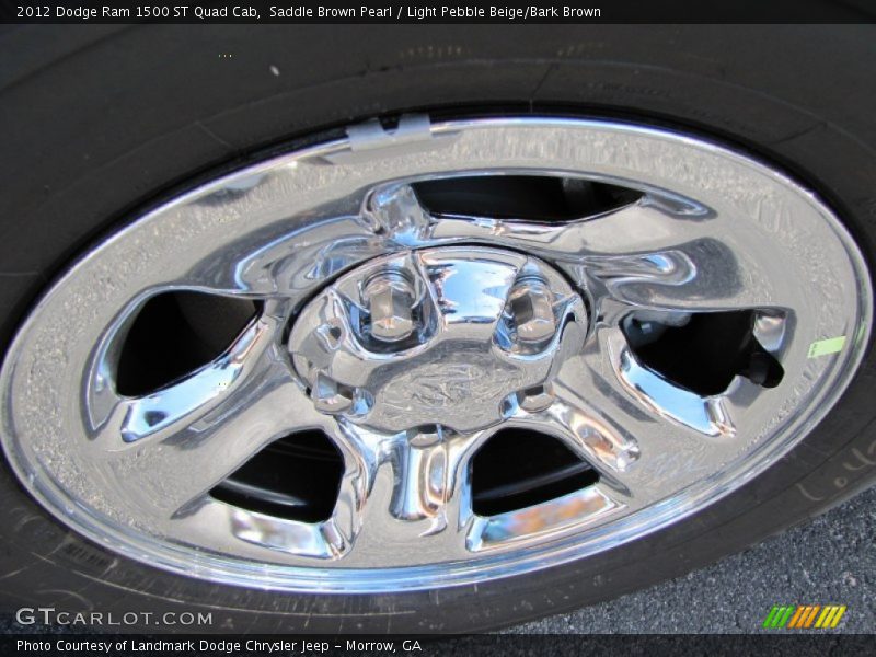 Saddle Brown Pearl / Light Pebble Beige/Bark Brown 2012 Dodge Ram 1500 ST Quad Cab