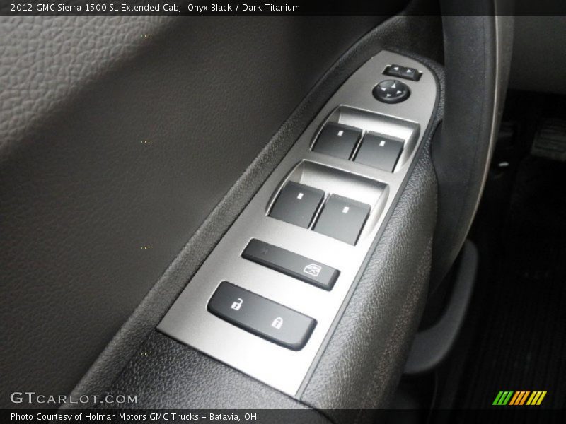 Onyx Black / Dark Titanium 2012 GMC Sierra 1500 SL Extended Cab