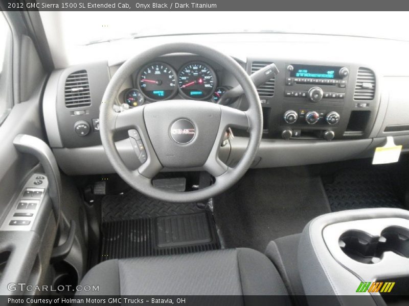 Dashboard of 2012 Sierra 1500 SL Extended Cab