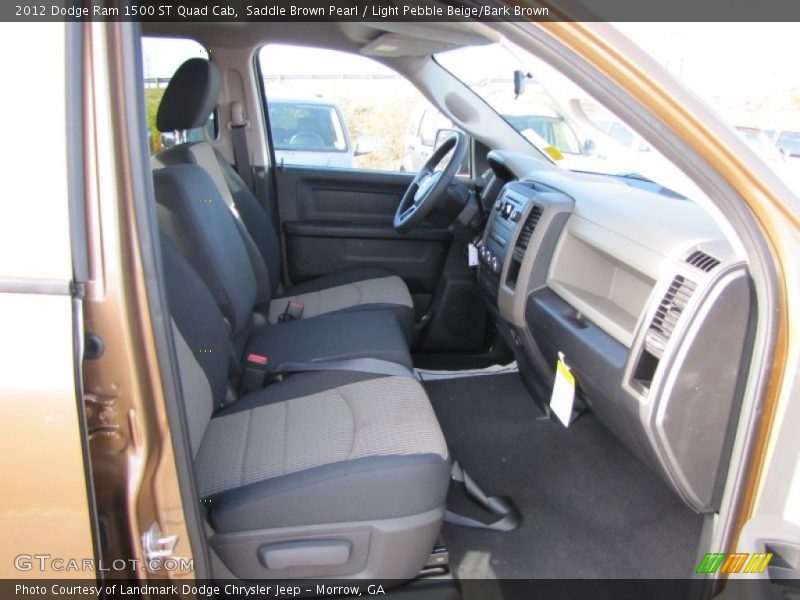  2012 Ram 1500 ST Quad Cab Light Pebble Beige/Bark Brown Interior