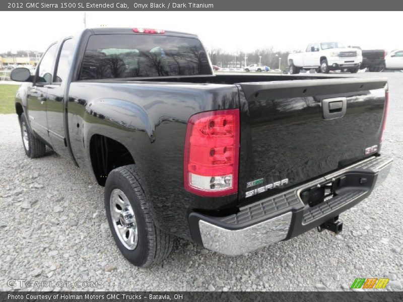  2012 Sierra 1500 SL Extended Cab Onyx Black