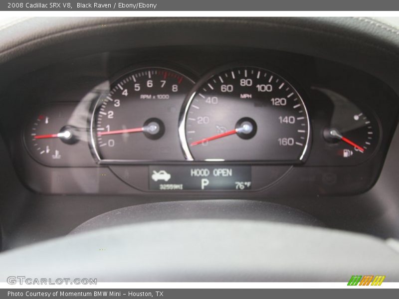  2008 SRX V8 V8 Gauges