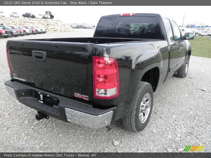  2012 Sierra 1500 SL Extended Cab Onyx Black