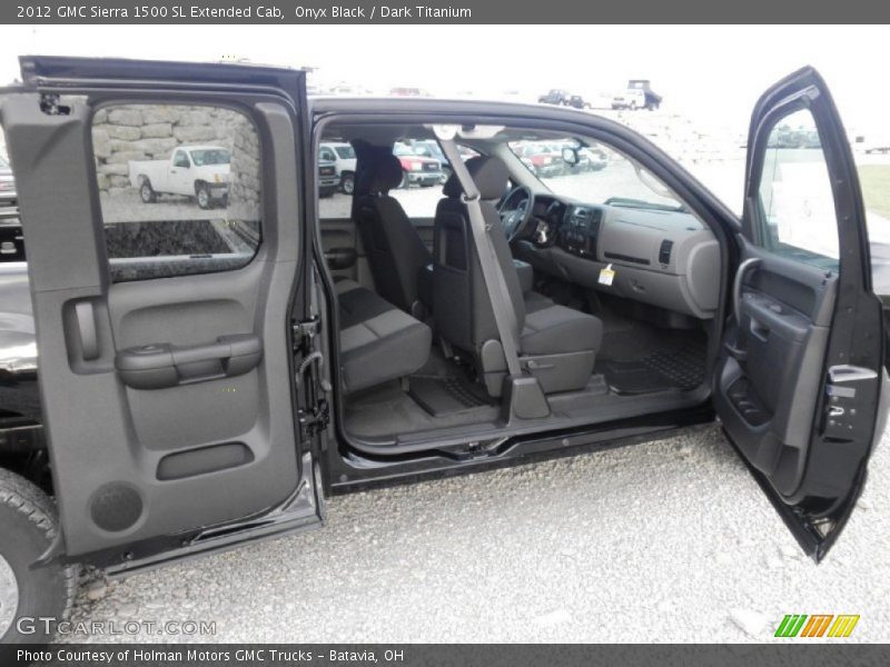 Onyx Black / Dark Titanium 2012 GMC Sierra 1500 SL Extended Cab