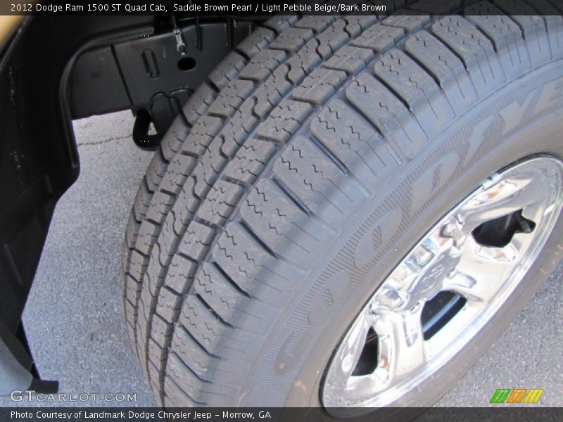 Saddle Brown Pearl / Light Pebble Beige/Bark Brown 2012 Dodge Ram 1500 ST Quad Cab