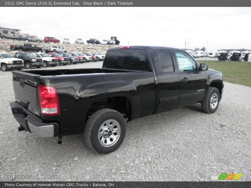  2012 Sierra 1500 SL Extended Cab Onyx Black