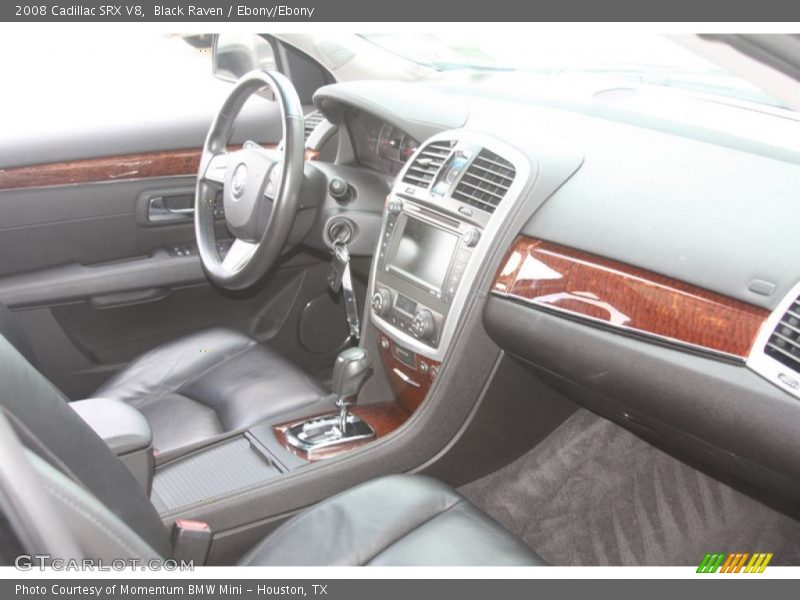 Black Raven / Ebony/Ebony 2008 Cadillac SRX V8