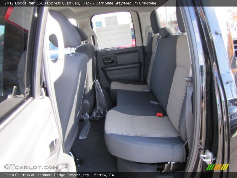 Black / Dark Slate Gray/Medium Graystone 2012 Dodge Ram 1500 Express Quad Cab