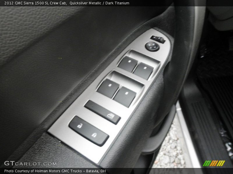 Quicksilver Metallic / Dark Titanium 2012 GMC Sierra 1500 SL Crew Cab