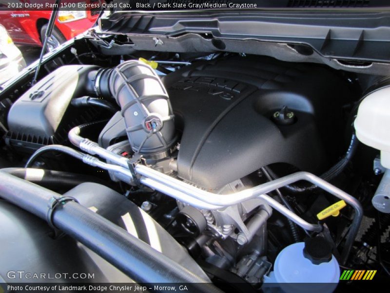 Black / Dark Slate Gray/Medium Graystone 2012 Dodge Ram 1500 Express Quad Cab