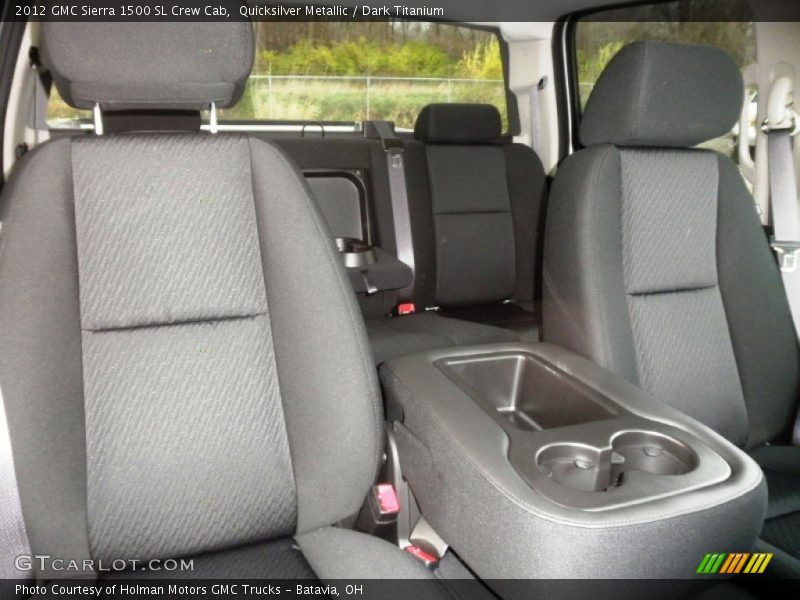 Quicksilver Metallic / Dark Titanium 2012 GMC Sierra 1500 SL Crew Cab