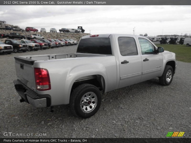  2012 Sierra 1500 SL Crew Cab Quicksilver Metallic