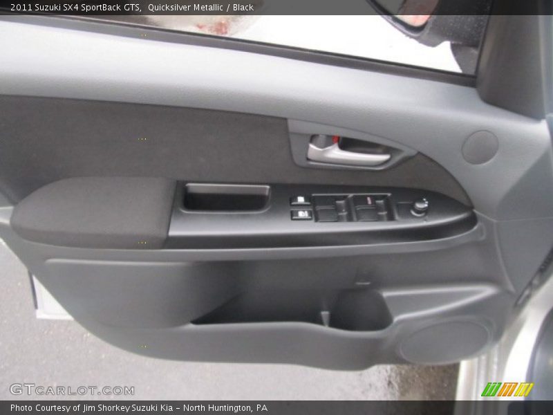 Quicksilver Metallic / Black 2011 Suzuki SX4 SportBack GTS