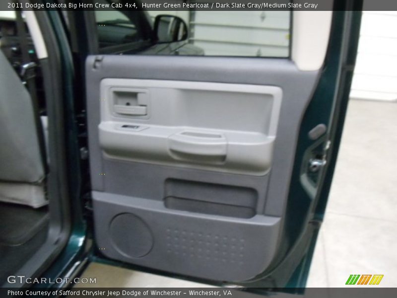 Hunter Green Pearlcoat / Dark Slate Gray/Medium Slate Gray 2011 Dodge Dakota Big Horn Crew Cab 4x4