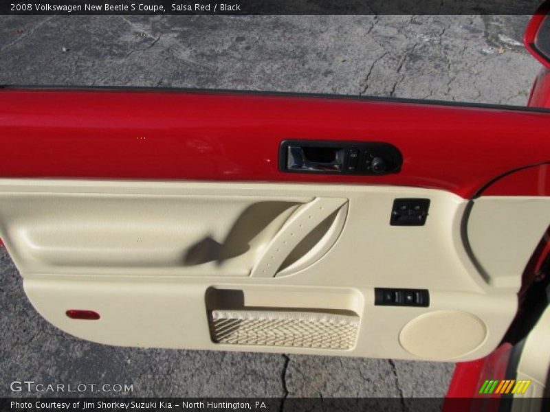 Salsa Red / Black 2008 Volkswagen New Beetle S Coupe