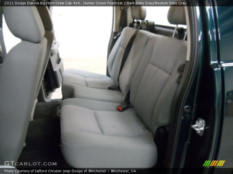 Hunter Green Pearlcoat / Dark Slate Gray/Medium Slate Gray 2011 Dodge Dakota Big Horn Crew Cab 4x4