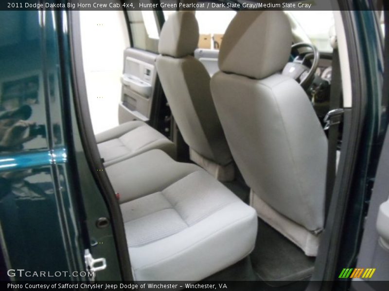 Hunter Green Pearlcoat / Dark Slate Gray/Medium Slate Gray 2011 Dodge Dakota Big Horn Crew Cab 4x4