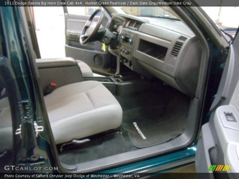Hunter Green Pearlcoat / Dark Slate Gray/Medium Slate Gray 2011 Dodge Dakota Big Horn Crew Cab 4x4
