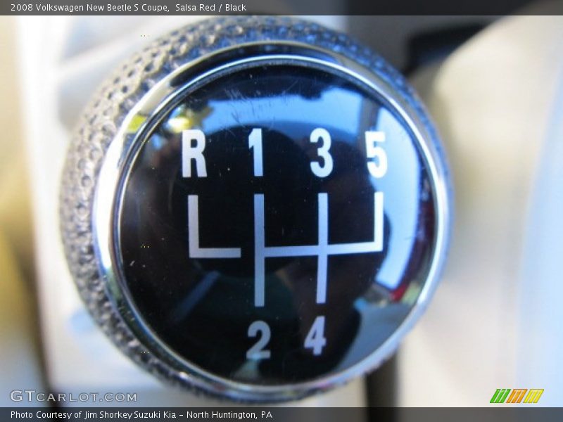 Salsa Red / Black 2008 Volkswagen New Beetle S Coupe