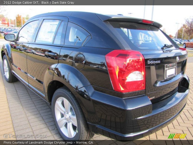 Black / Dark Slate Gray 2012 Dodge Caliber SXT