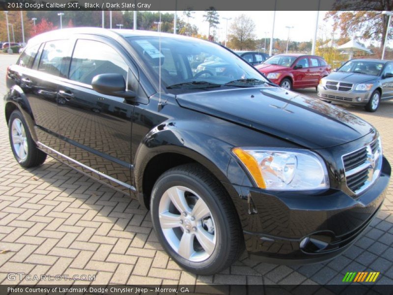 Black / Dark Slate Gray 2012 Dodge Caliber SXT