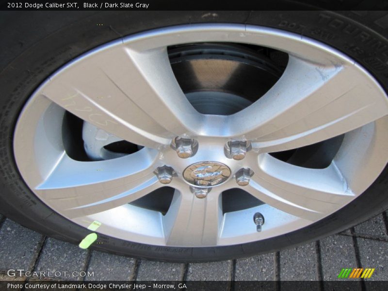 Black / Dark Slate Gray 2012 Dodge Caliber SXT