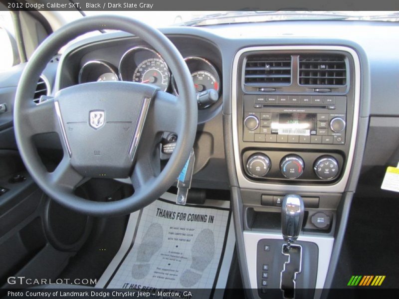 Black / Dark Slate Gray 2012 Dodge Caliber SXT