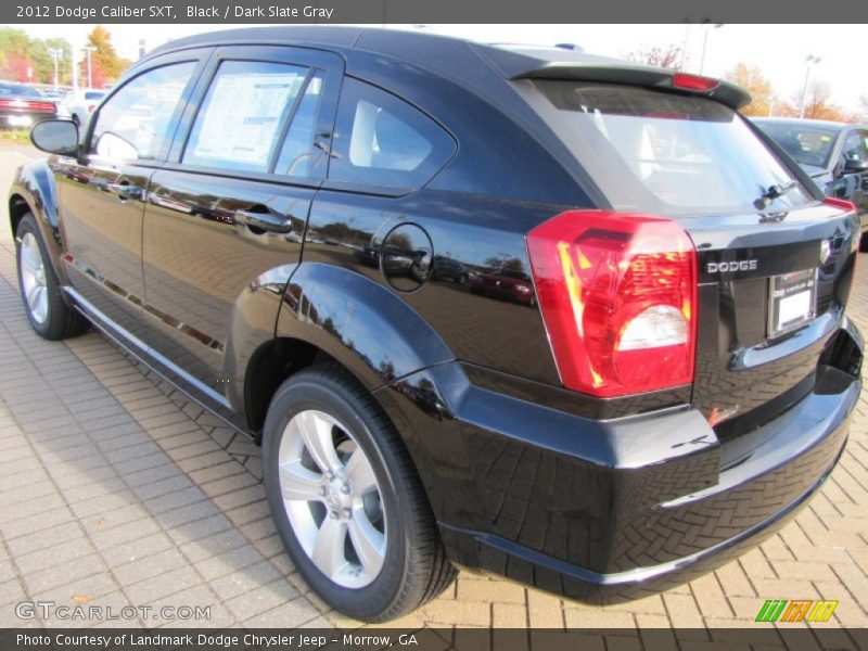 Black / Dark Slate Gray 2012 Dodge Caliber SXT