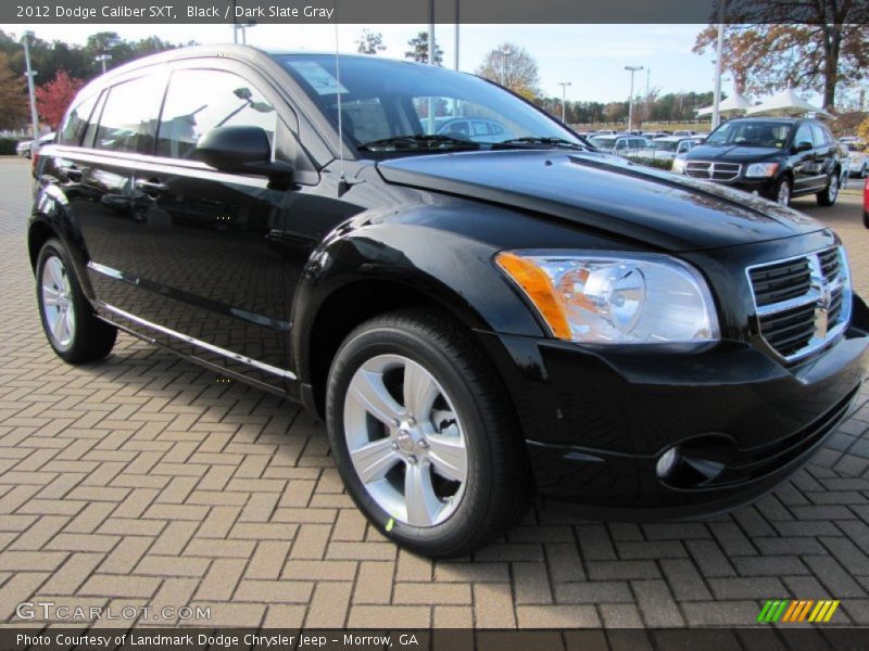 Black / Dark Slate Gray 2012 Dodge Caliber SXT