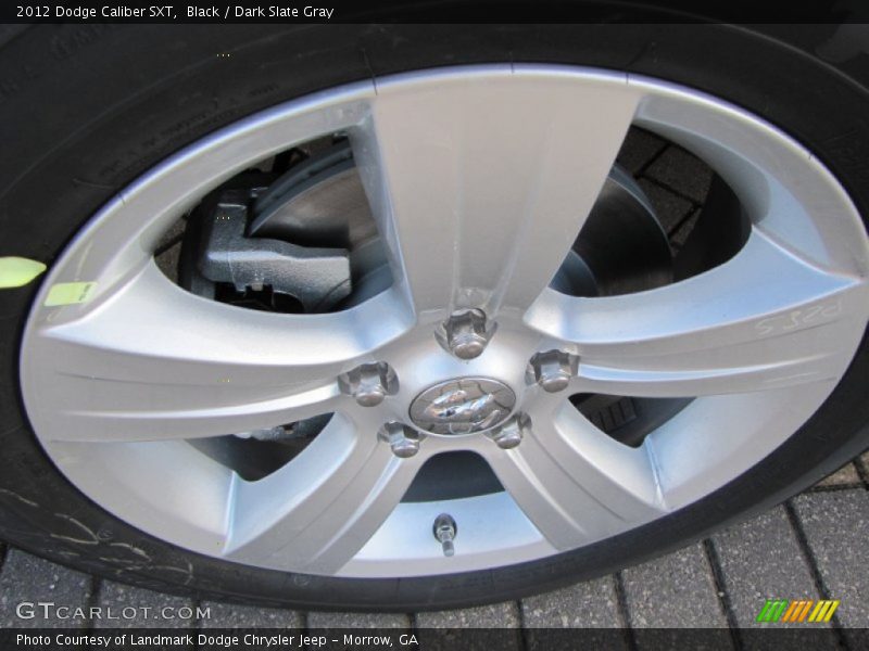 Black / Dark Slate Gray 2012 Dodge Caliber SXT