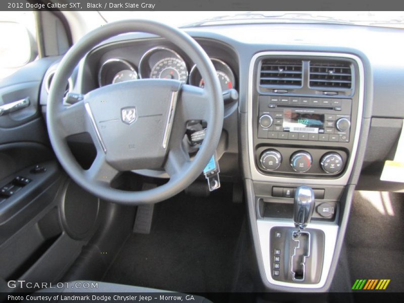 Black / Dark Slate Gray 2012 Dodge Caliber SXT
