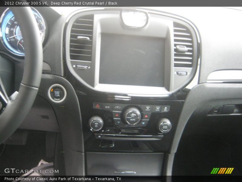 Deep Cherry Red Crystal Pearl / Black 2012 Chrysler 300 S V6