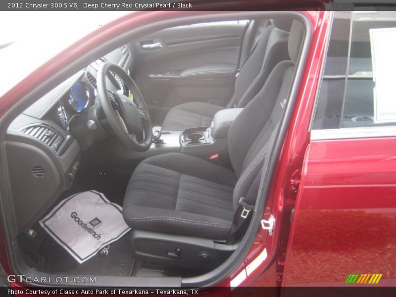 Deep Cherry Red Crystal Pearl / Black 2012 Chrysler 300 S V6