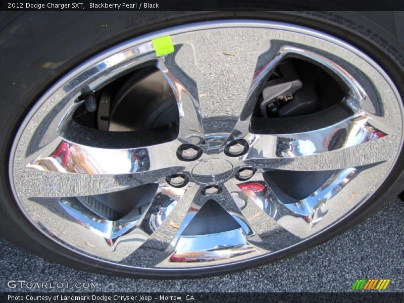 Blackberry Pearl / Black 2012 Dodge Charger SXT