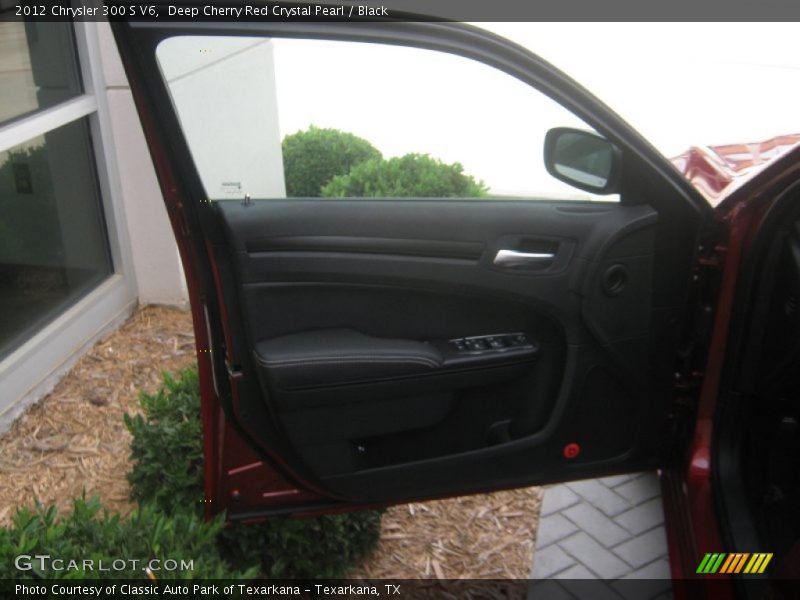 Deep Cherry Red Crystal Pearl / Black 2012 Chrysler 300 S V6