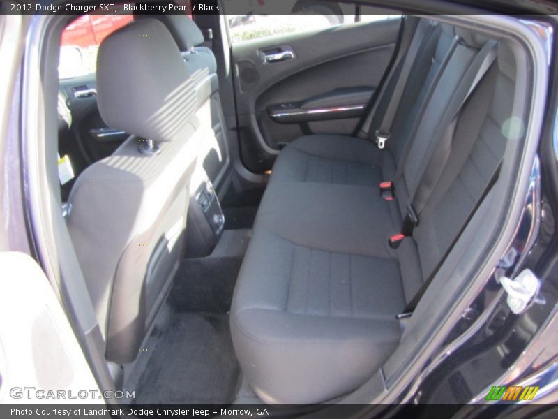 Blackberry Pearl / Black 2012 Dodge Charger SXT