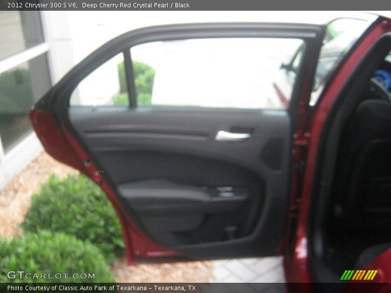 Deep Cherry Red Crystal Pearl / Black 2012 Chrysler 300 S V6