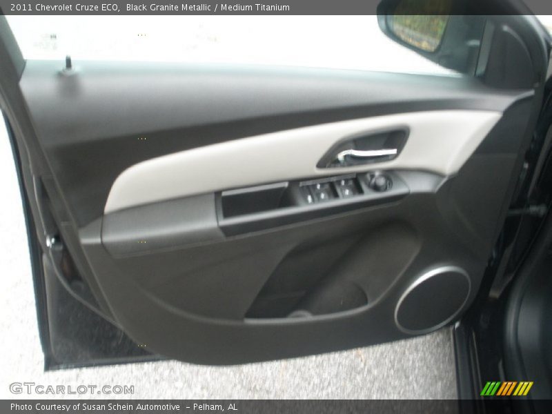 Black Granite Metallic / Medium Titanium 2011 Chevrolet Cruze ECO
