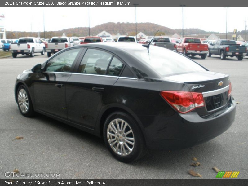 Black Granite Metallic / Medium Titanium 2011 Chevrolet Cruze ECO