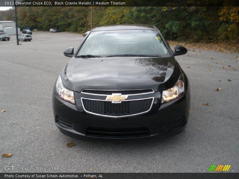 Black Granite Metallic / Medium Titanium 2011 Chevrolet Cruze ECO