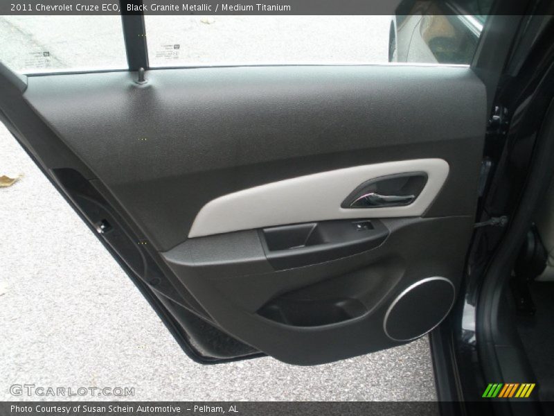 Black Granite Metallic / Medium Titanium 2011 Chevrolet Cruze ECO