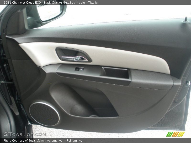 Black Granite Metallic / Medium Titanium 2011 Chevrolet Cruze ECO