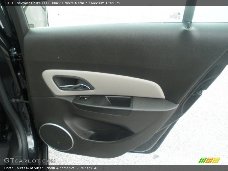 Black Granite Metallic / Medium Titanium 2011 Chevrolet Cruze ECO
