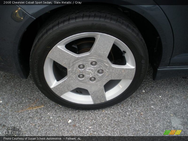 Slate Metallic / Gray 2008 Chevrolet Cobalt Sport Sedan