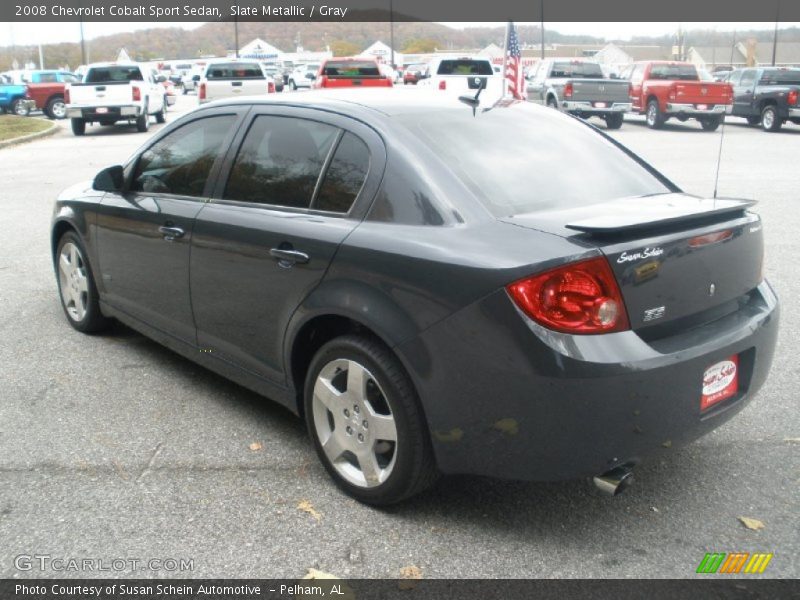 Slate Metallic / Gray 2008 Chevrolet Cobalt Sport Sedan