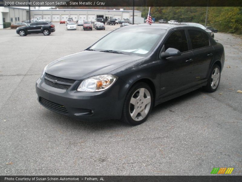 Slate Metallic / Gray 2008 Chevrolet Cobalt Sport Sedan