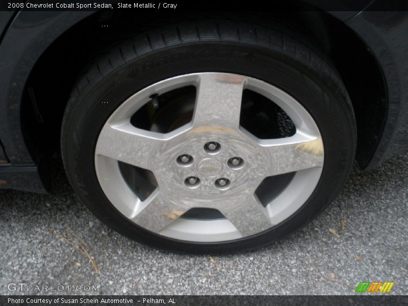 Slate Metallic / Gray 2008 Chevrolet Cobalt Sport Sedan